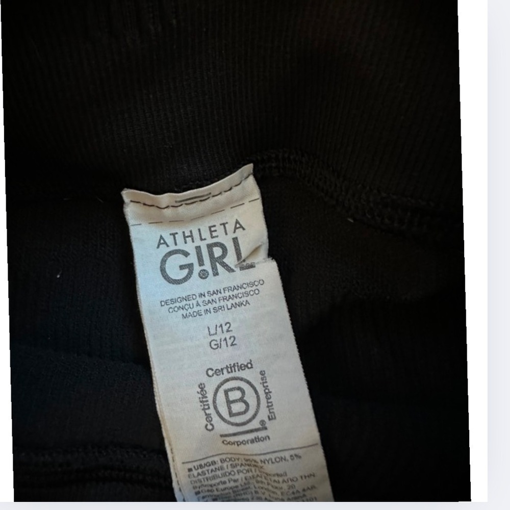 Athleta Girl Rise Above Rib Tight / 12 - Picture 7 of 8